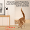 ROJECO Smart LED Laser Cat Toy For Interactive Indoor Play 1