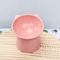 Tilted Elevated Pet Food Bowl With AntiSpill Neck Protection Design 3