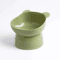 Tilted Elevated Pet Food Bowl With AntiSpill Neck Protection Design 7