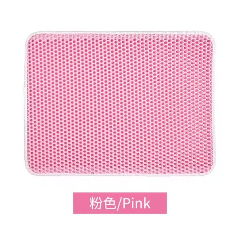 Waterproof DoubleLayer Cat Litter Mat For Cleaner Floors Easy Cleanup 4