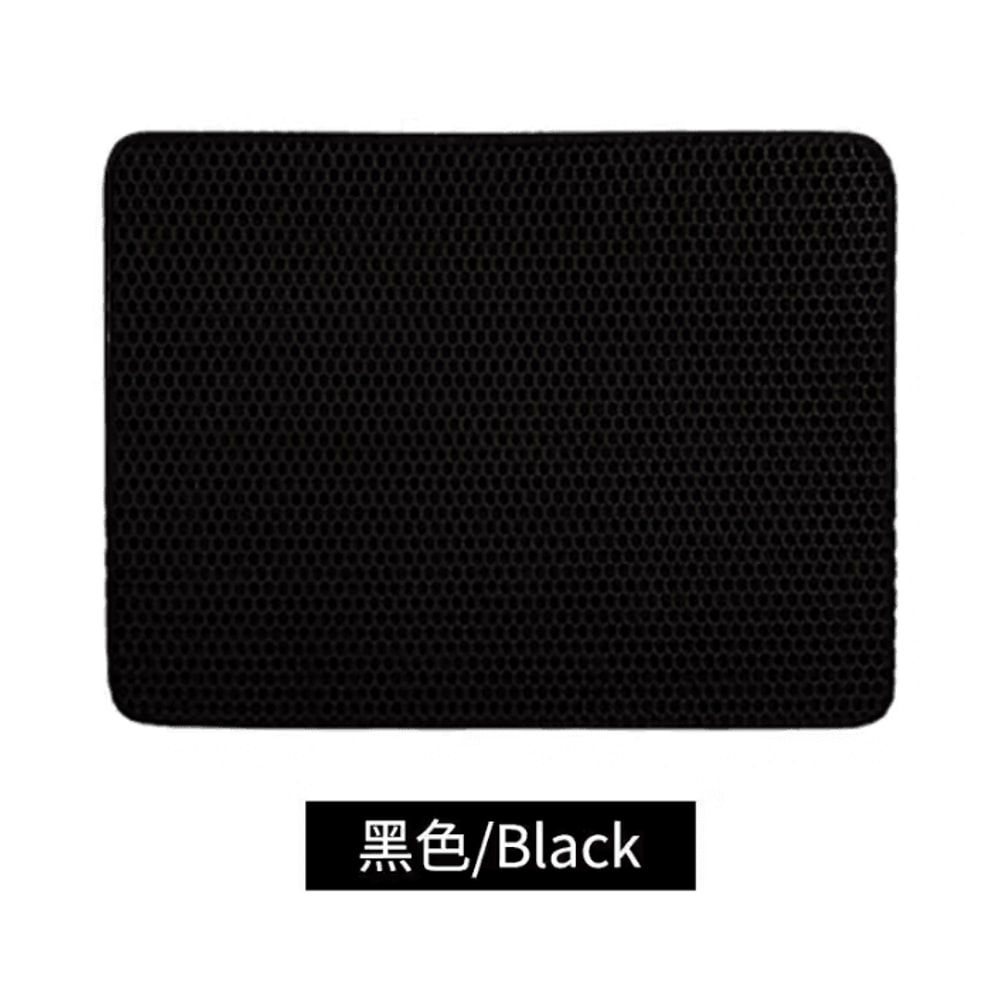 Waterproof DoubleLayer Cat Litter Mat For Cleaner Floors Easy Cleanup 5