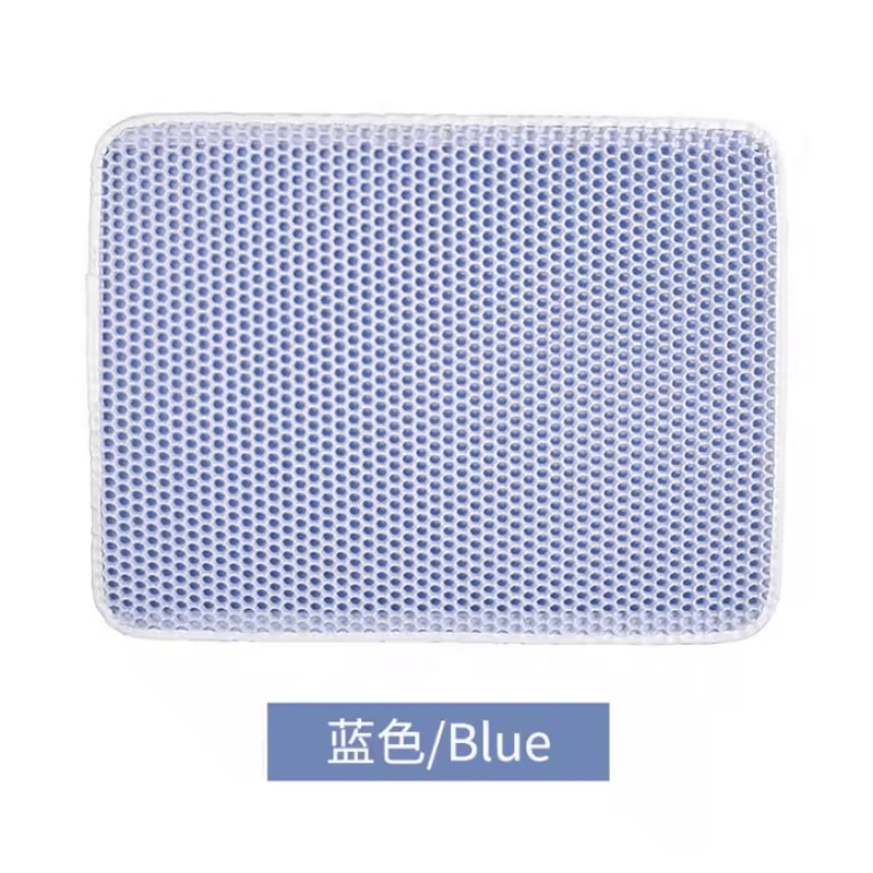 Waterproof DoubleLayer Cat Litter Mat For Cleaner Floors Easy Cleanup 6