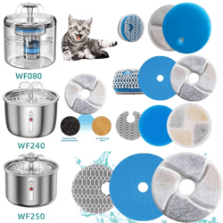 activated carbon cat water fountain replacement filters for cleaner pet drinking water