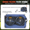 SucceBuy 100LB Foldable Dog Bike Trailer Pet Travel Carrier 5
