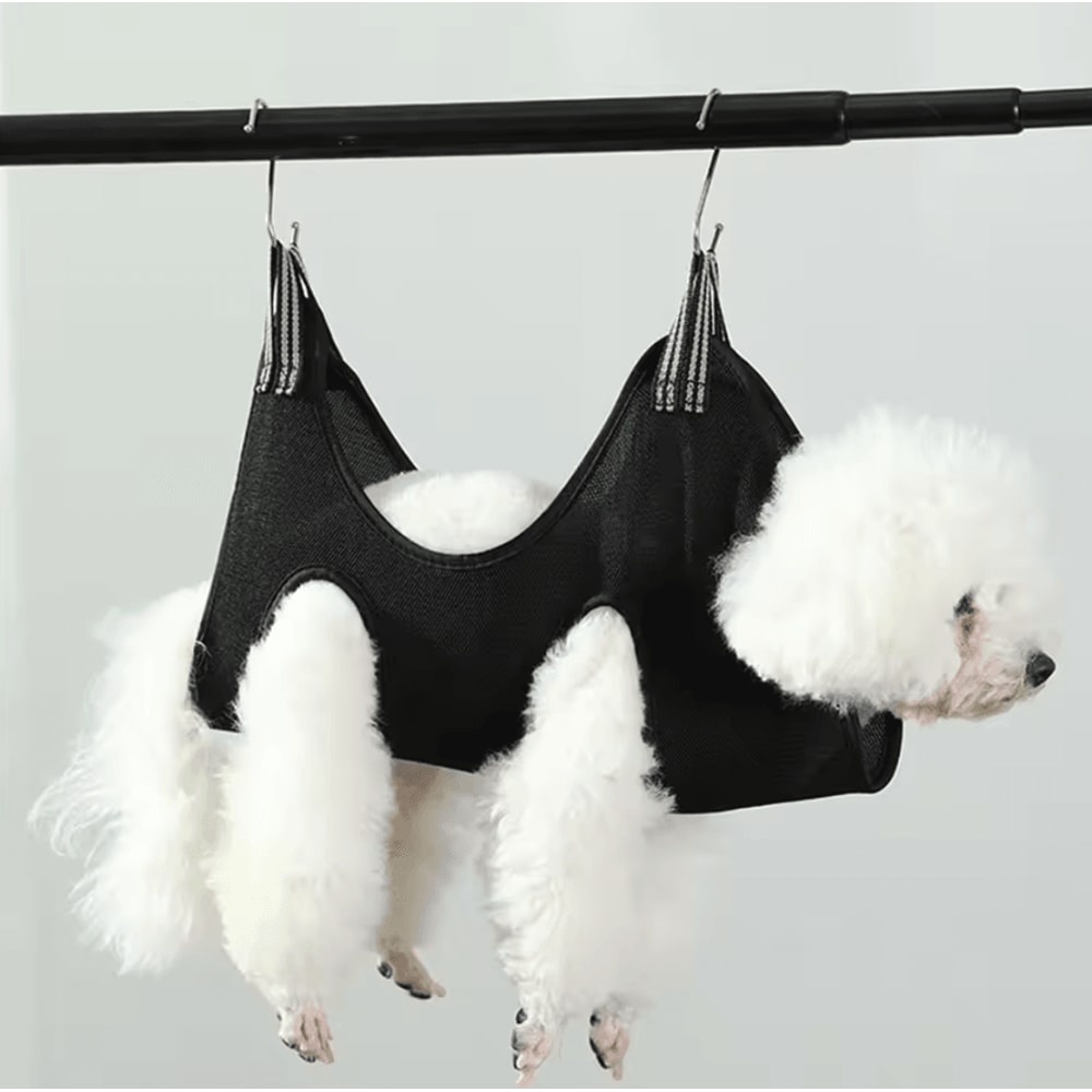 Pet Grooming Hammock Restraint Bag For Cats Dogs Nail Trimming Cleaning Helper 1