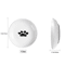 AntiTip Porcelain Cat Food Bowl For Cats Small Dogs 7