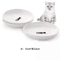 AntiTip Porcelain Cat Food Bowl For Cats Small Dogs 8