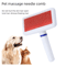 Stainless Steel Pet Hair Remover Brush For Cats Dogs 0