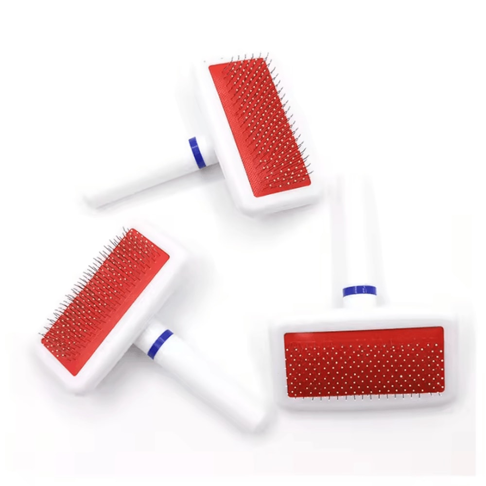 Stainless Steel Pet Hair Remover Brush For Cats Dogs 3