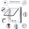 4Way Locking Smart Pet Door For Cats Small Dogs 1