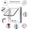 4Way Locking Smart Pet Door For Cats Small Dogs 1