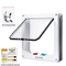 4Way Locking Smart Pet Door For Cats Small Dogs 5