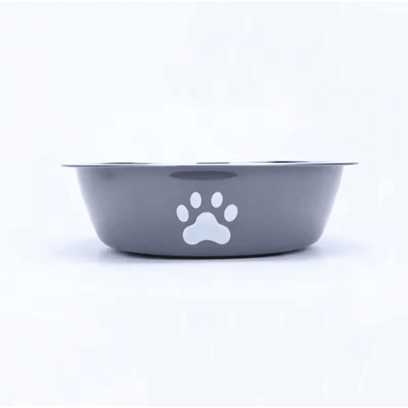 Stainless Steel AntiSlip Pet Bowl For Cats Dogs 4