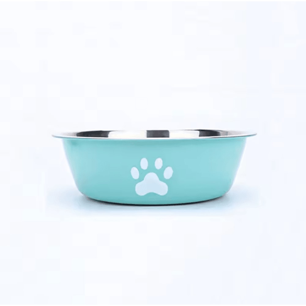 Stainless Steel AntiSlip Pet Bowl For Cats Dogs 5