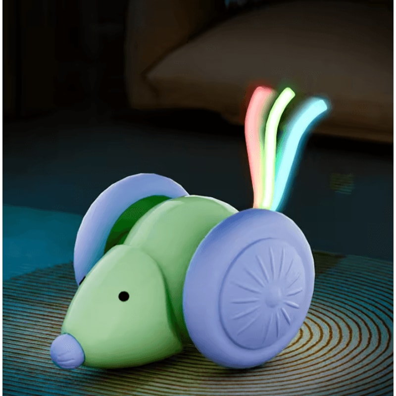 Smart Rechargeable Mouse Car Toy For Indoor Cats 4