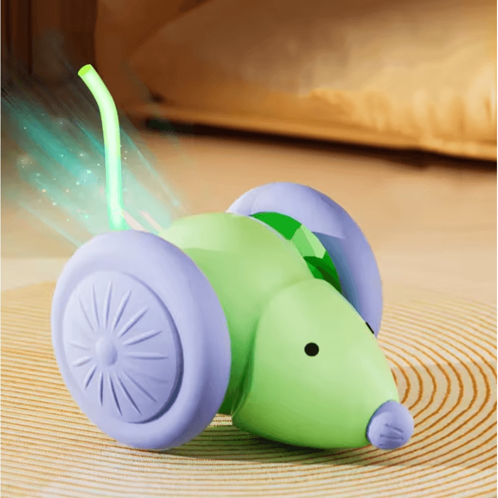 Smart Rechargeable Mouse Car Toy For Indoor Cats 6