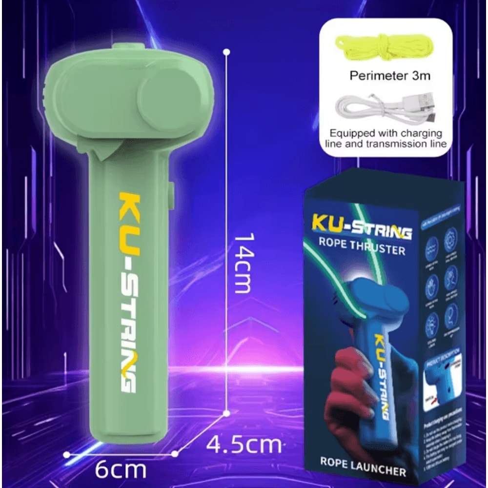 Glow Launch Rope Toy For Cats Dogs 5