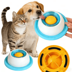 calmpaw interactive dog lick mat slow feeder bowl
