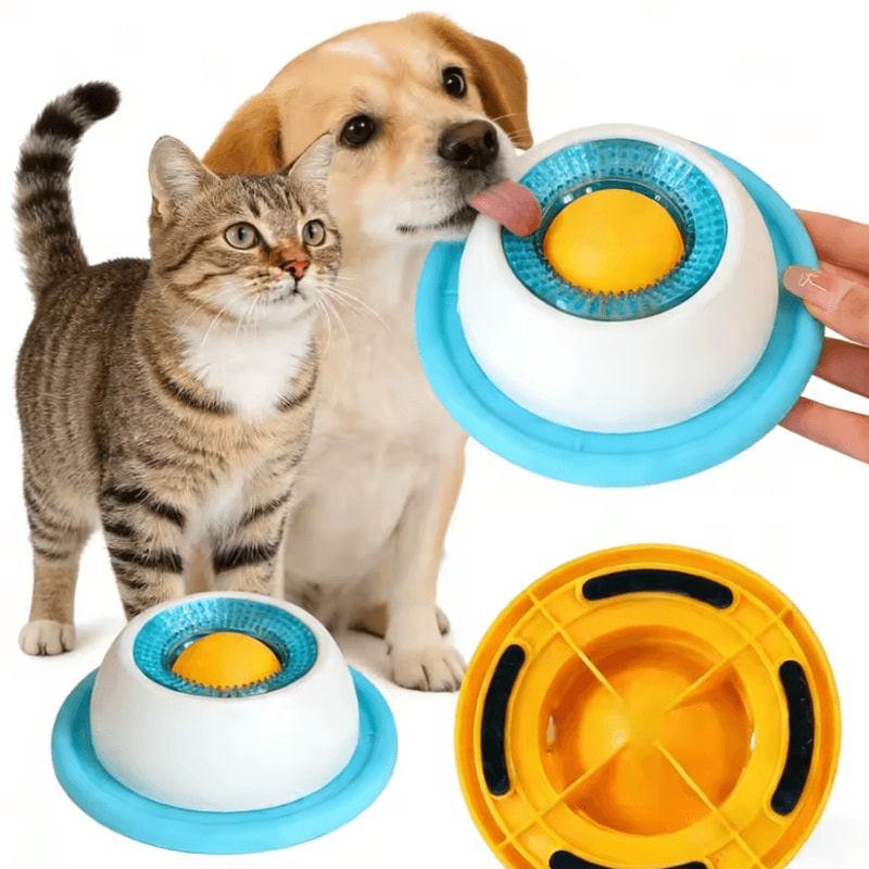 CalmPaw Interactive Dog Lick Mat Slow Feeder Bowl 0