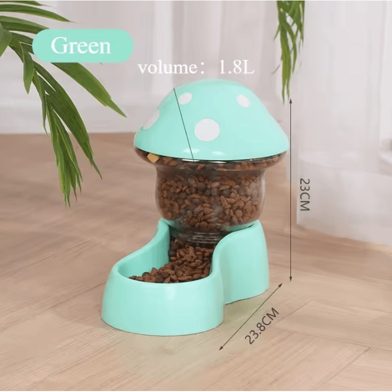 MushroomFlow Automatic Cat Feeder And Water Dispenser 5