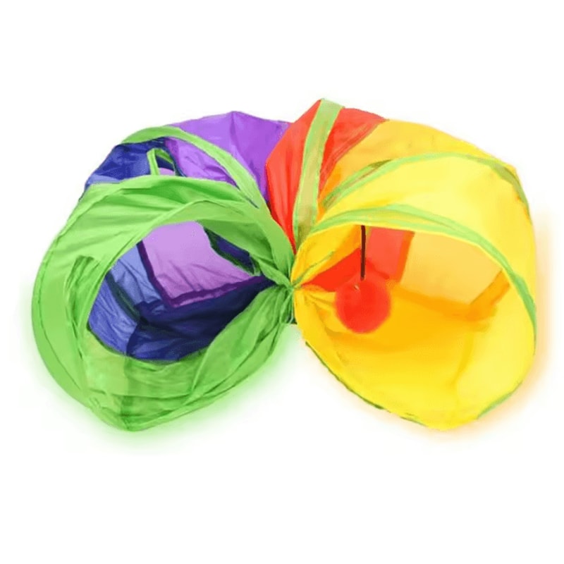 Hide Pounce Interactive Cat Tunnel Toy For Indoor Outdoor Play 2