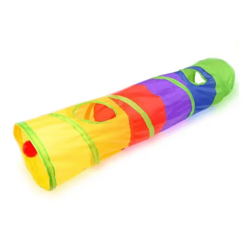 Hide Pounce Interactive Cat Tunnel Toy For Indoor Outdoor Play 4