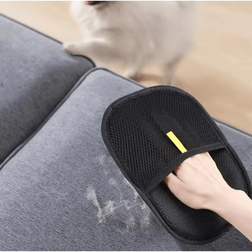 FurSweep Reusable Pet Hair Remover Gloves For Clothes Furniture 1