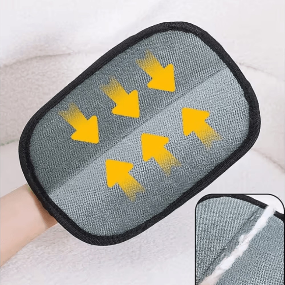 FurSweep Reusable Pet Hair Remover Gloves For Clothes Furniture 4