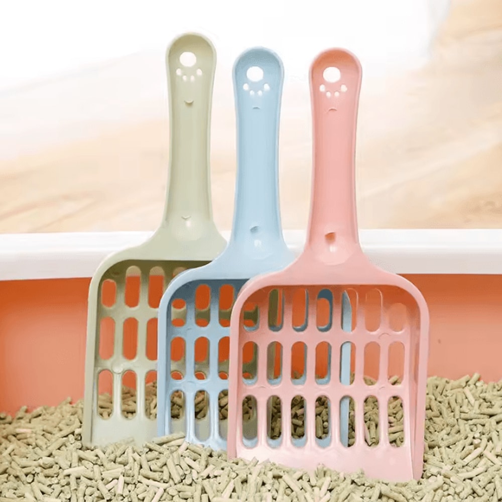 CleanSift Tofu Mesh Cat Litter Scoop For Easy Daily Cleaning 0