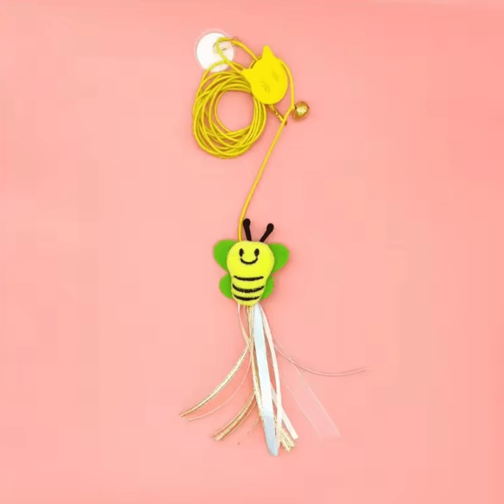 FlutterFly Interactive Cat Teaser Wand Toy With Feather Bell 7