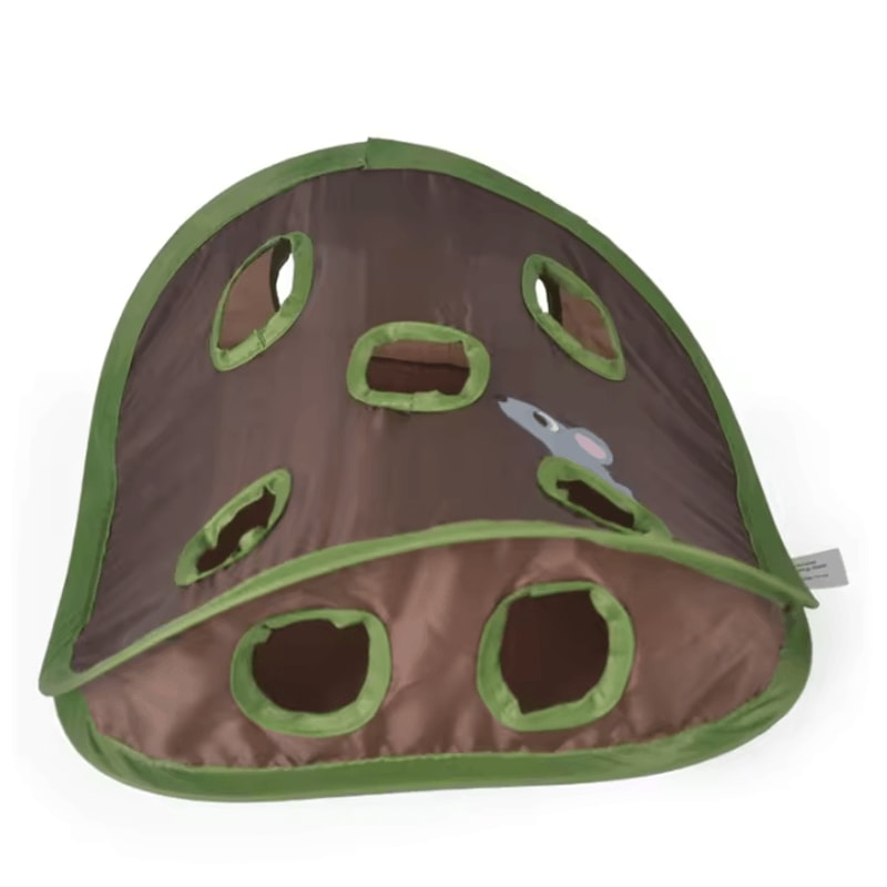 PeekPounce Foldable Interactive Cat Tunnel Toy 3