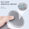 PetGlow SelfCleaning Grooming Brush For Dogs Cats 2