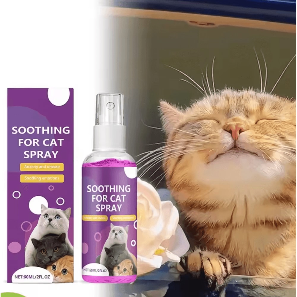CalmPaws Cat Pheromone Calming Spray For Stress Relief 1