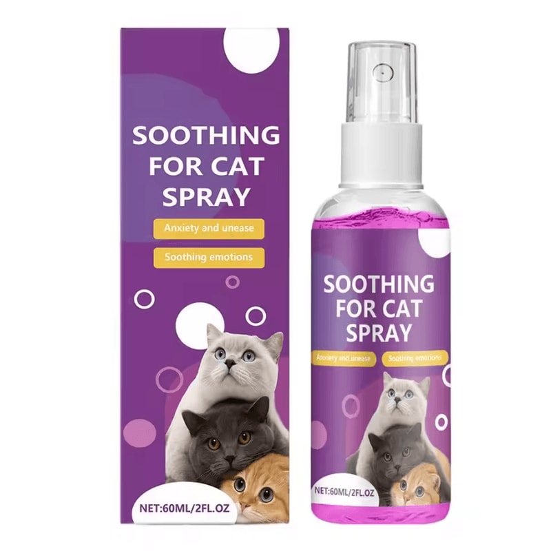 CalmPaws Cat Pheromone Calming Spray For Stress Relief 5