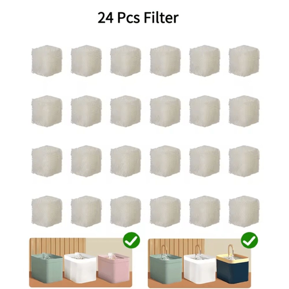 PureFlow Pet Water Fountain Replacement Filter Sponge 5