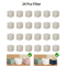 PureFlow Pet Water Fountain Replacement Filter Sponge 5
