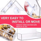 ClearView Acrylic Window Bird Feeder For Backyard Bird Watching 3