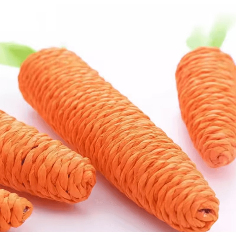 CrunchyCarrot Interactive Cat Chew Scratch Toy 2