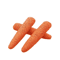CrunchyCarrot Interactive Cat Chew Scratch Toy 3