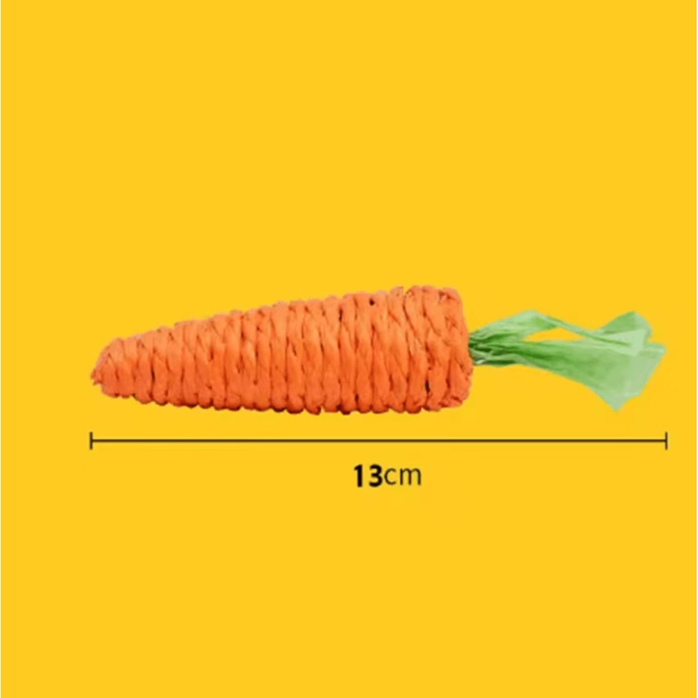 CrunchyCarrot Interactive Cat Chew Scratch Toy 4