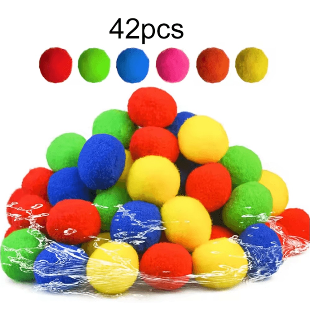 BounceBerry Plush Stretch Ball Cat Toy Set 6