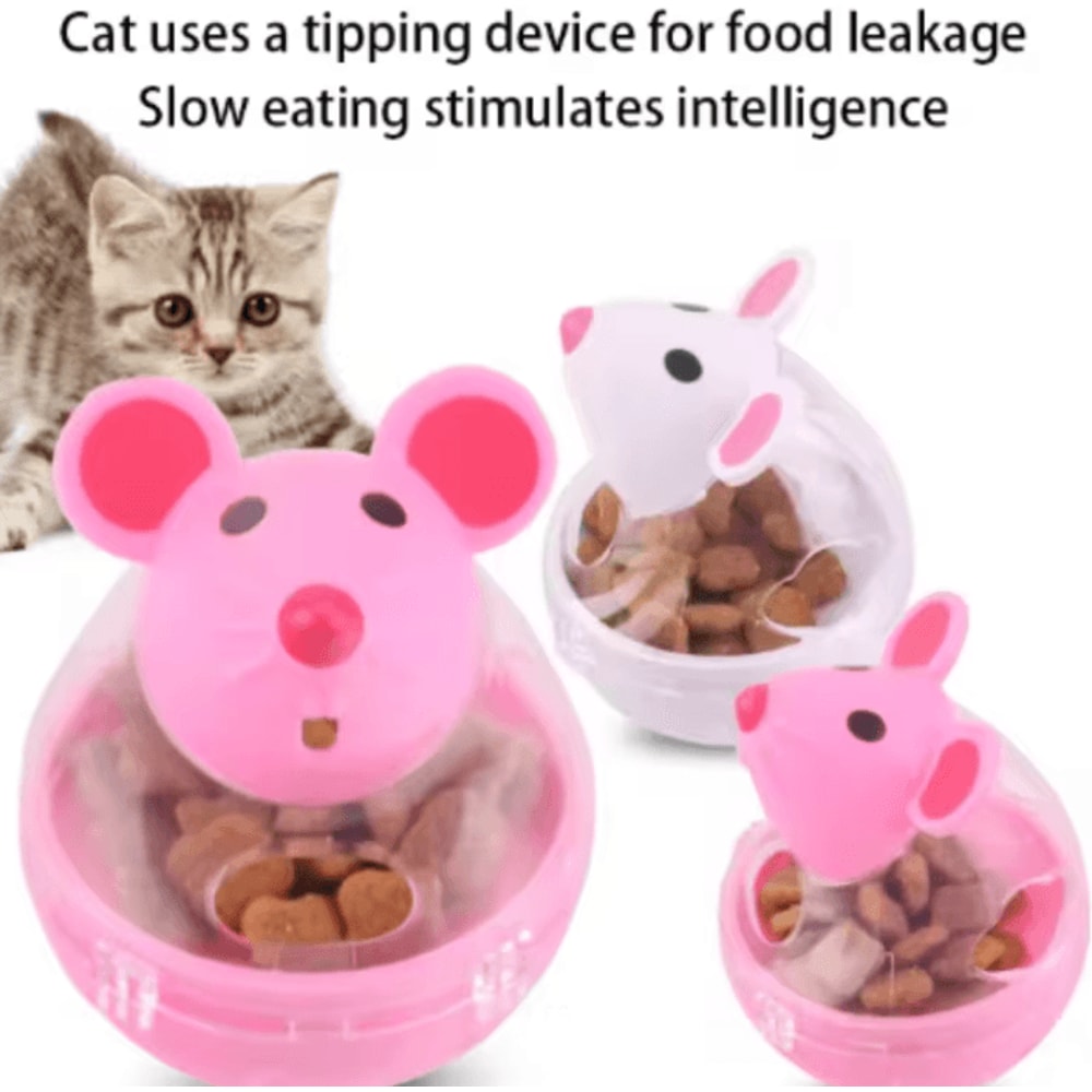 HuntNFeed Rolling Mouse Treat Dispenser Cat Toy 2