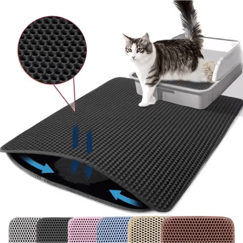 CleanStep Waterproof DoubleLayer Cat Litter Mat 3