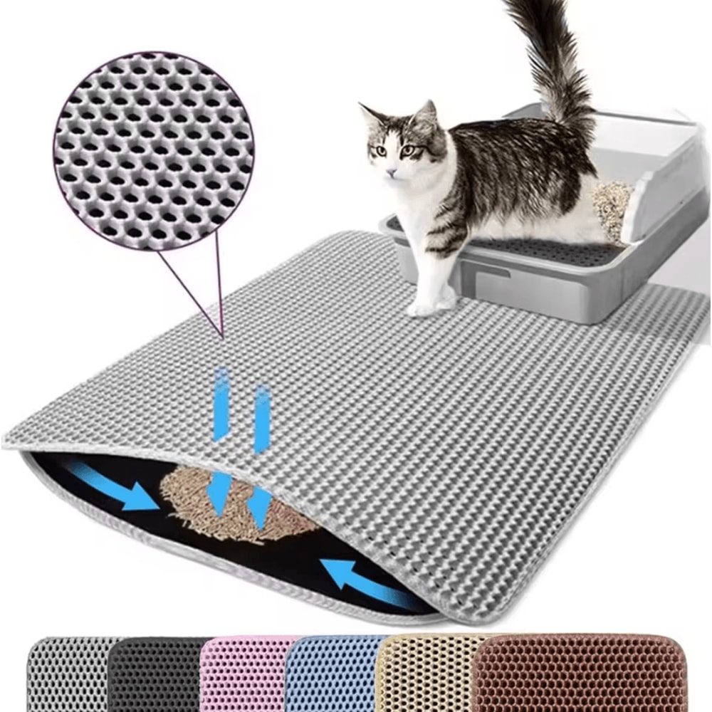 CleanStep Waterproof DoubleLayer Cat Litter Mat 4