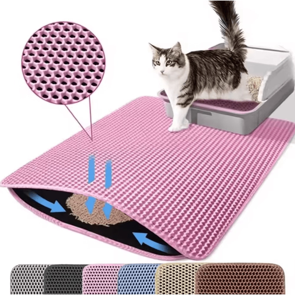 CleanStep Waterproof DoubleLayer Cat Litter Mat 5