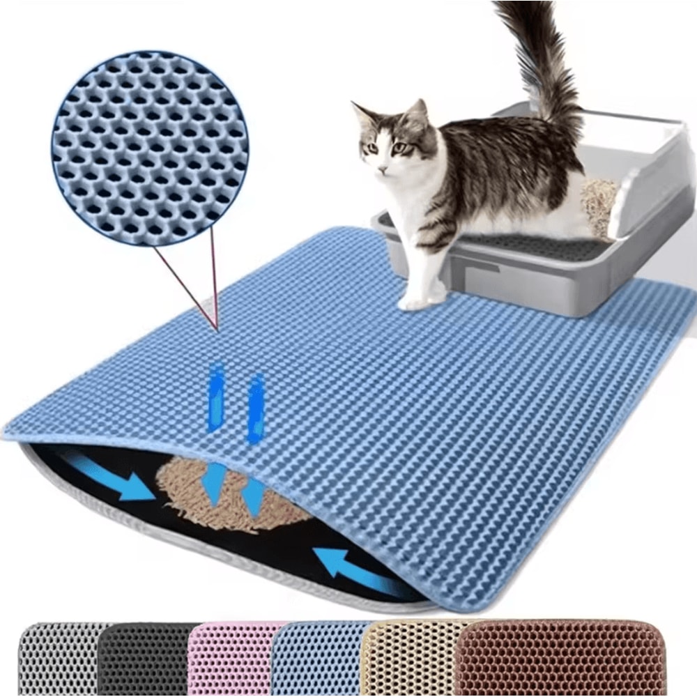 CleanStep Waterproof DoubleLayer Cat Litter Mat 6