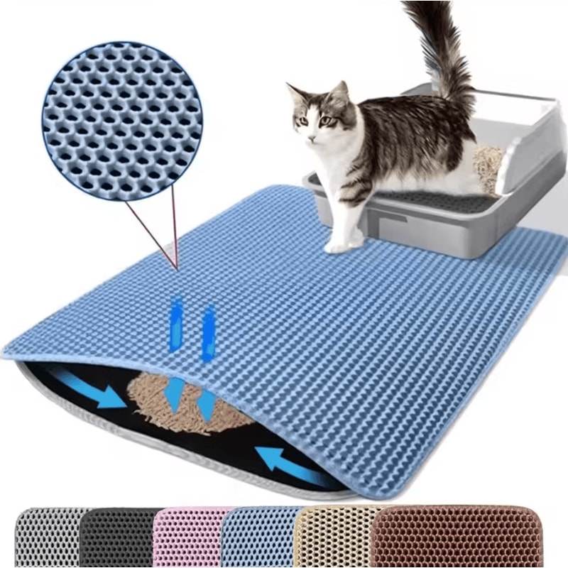 CleanStep Waterproof DoubleLayer Cat Litter Mat 6