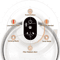 PureTemp Wireless Ceramic Cat Water Fountain 23L 1