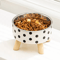 DottiePaws Stainless Steel Pet Food Water Bowl 0
