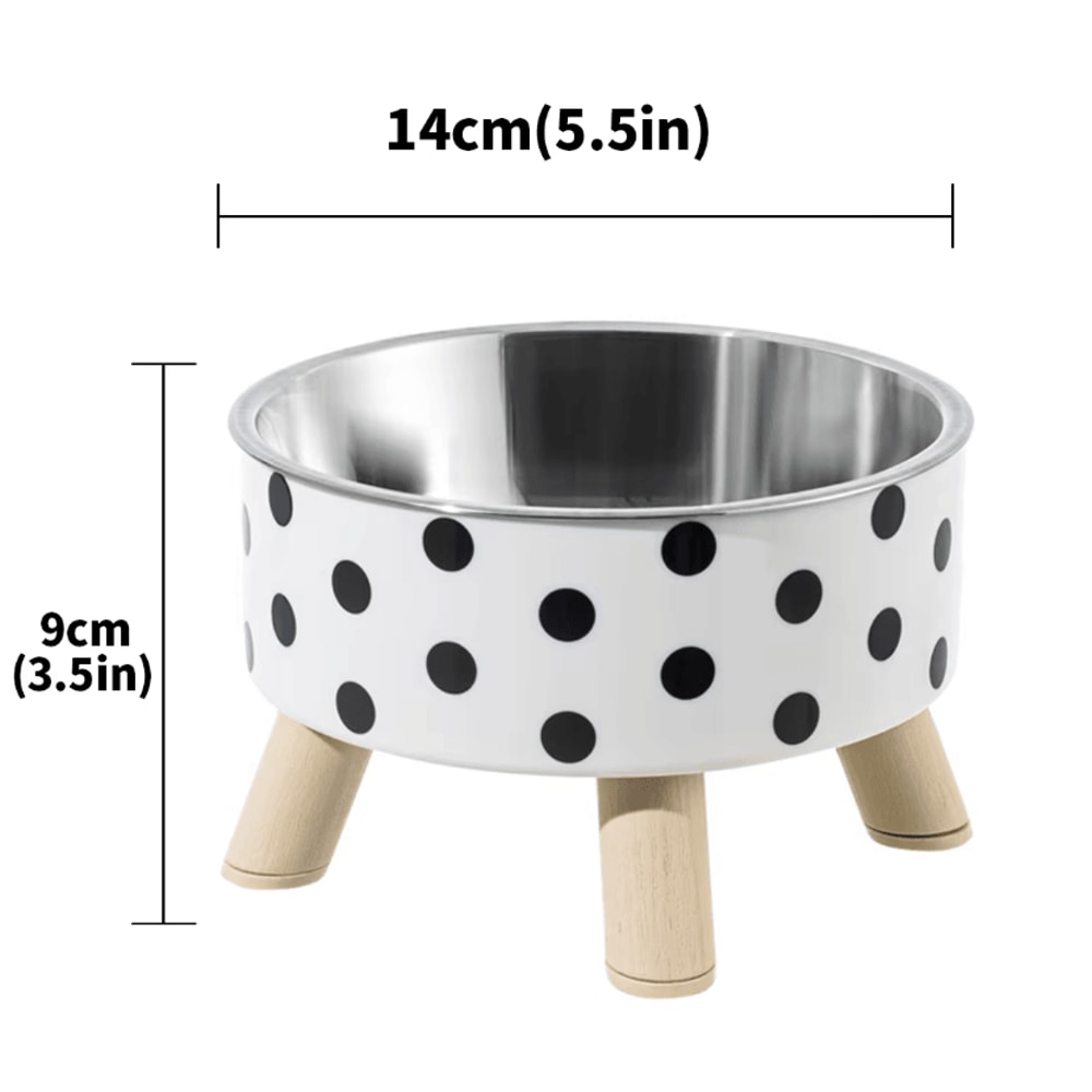 DottiePaws Stainless Steel Pet Food Water Bowl 3
